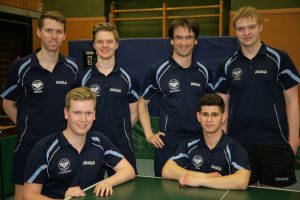 vl. Malte Menken, Jannis Bohlmann, Nils Becker, Christoph Klarenbach, Joel Faal, Pascal Tielking